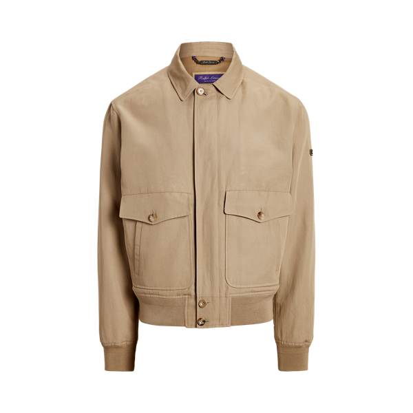Aidan katoen-linnen pilotenjack Purple Label in 1