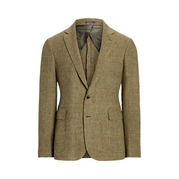 Kent Linen Suit Jacket Purple Label 1