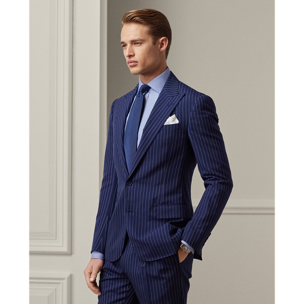 Kent Striped Wool Suit