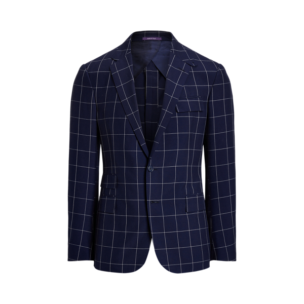 Costume Kent en laine &agrave; carreaux-fen&ecirc;tre Purple Label en 1
