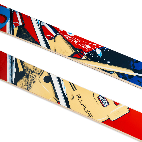 Ski '92 Graphic Decorative Skis