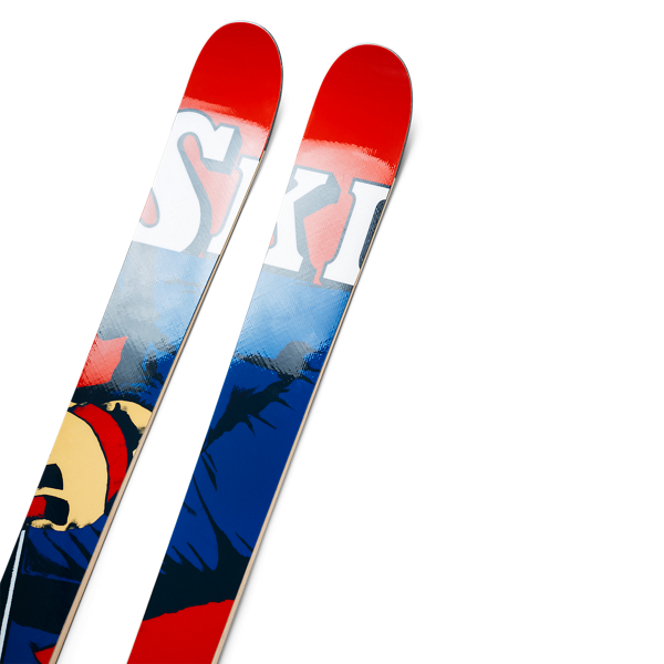 Ski ’92 Graphic Decorative Skis
