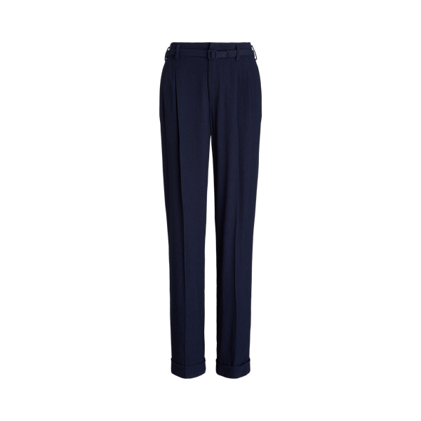 Stamford Pleated Linen-Blend Trouser Ralph Lauren Collection 1