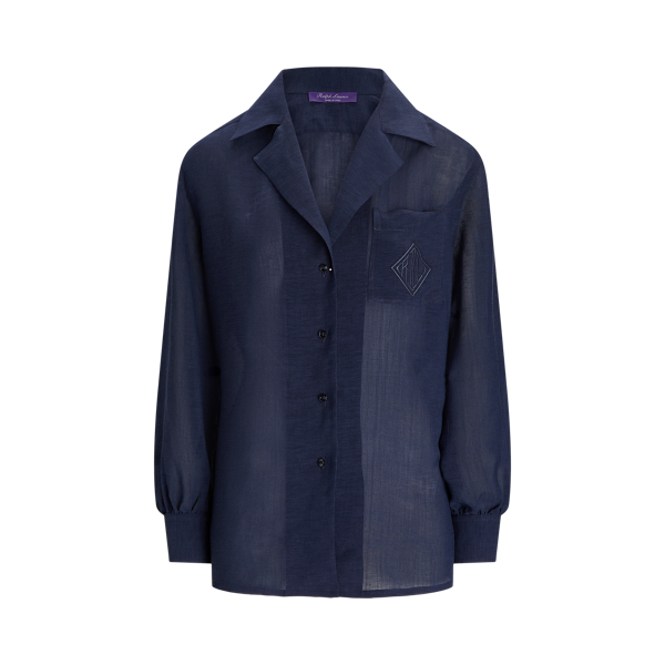 Hemd Roslin aus Leinenvoile Ralph Lauren Collection in 1