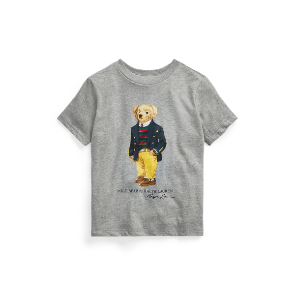 T-shirt Polo Bear jersey de coton