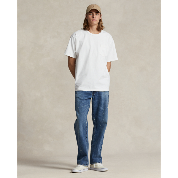 極美品 ポロ ラルフローレン BIG FIT ポケット Tシャツ S ネイビー 極美品 ポロ ラルフローレン BIG FIT ポケット Tシャツ S ネイビー
