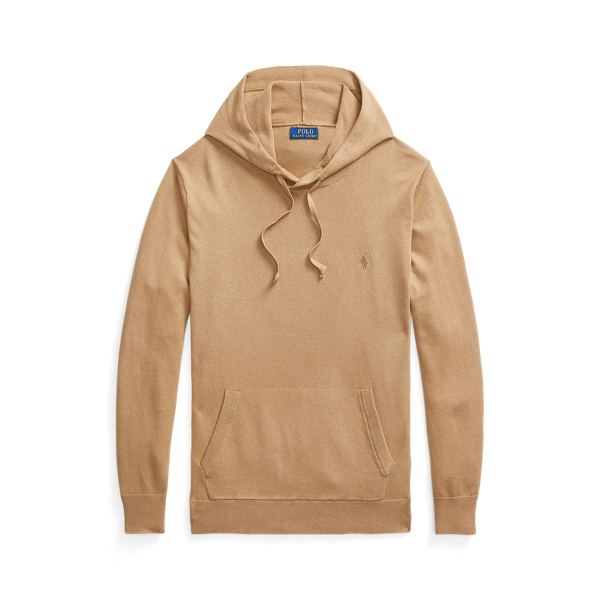 Pull &agrave; capuche en cachemire et coton Polo Ralph Lauren en 1