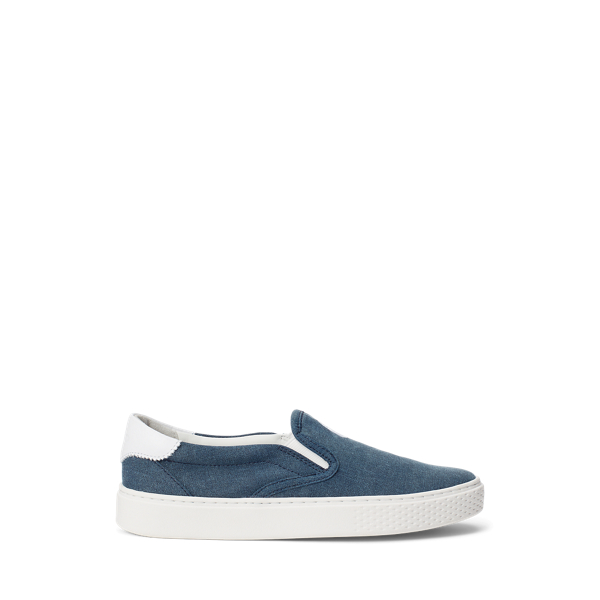 Canvas Slip-On Trainer