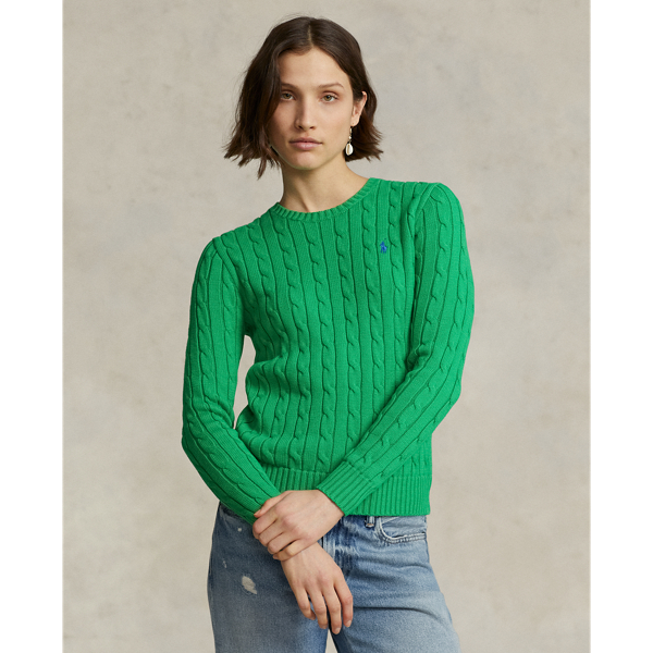 Pull torsadé en coton