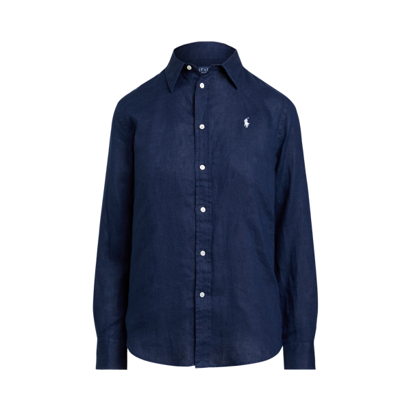 Polo ralph lauren classic fit linen shirt sale