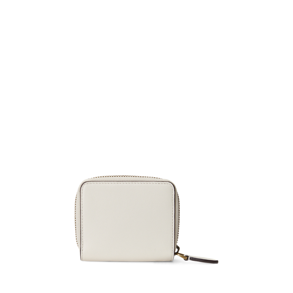 Kompakte Brieftasche mit Polo Bear Polo Ralph Lauren in Cream 2