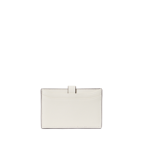 Schmales Kartenetui mit Polo Bear Polo Ralph Lauren in Cream 2