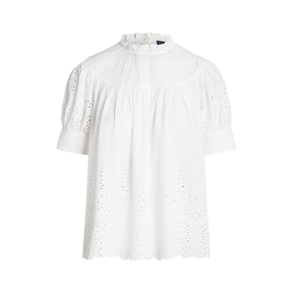 Baumwolloberteil mit Lochstickerei Polo Ralph Lauren in 1