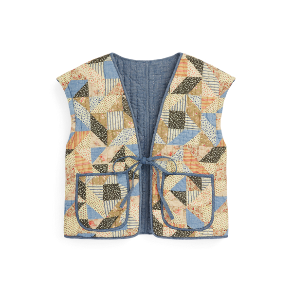 Reversible Quilted Cotton Vest Ralph Lauren Australia