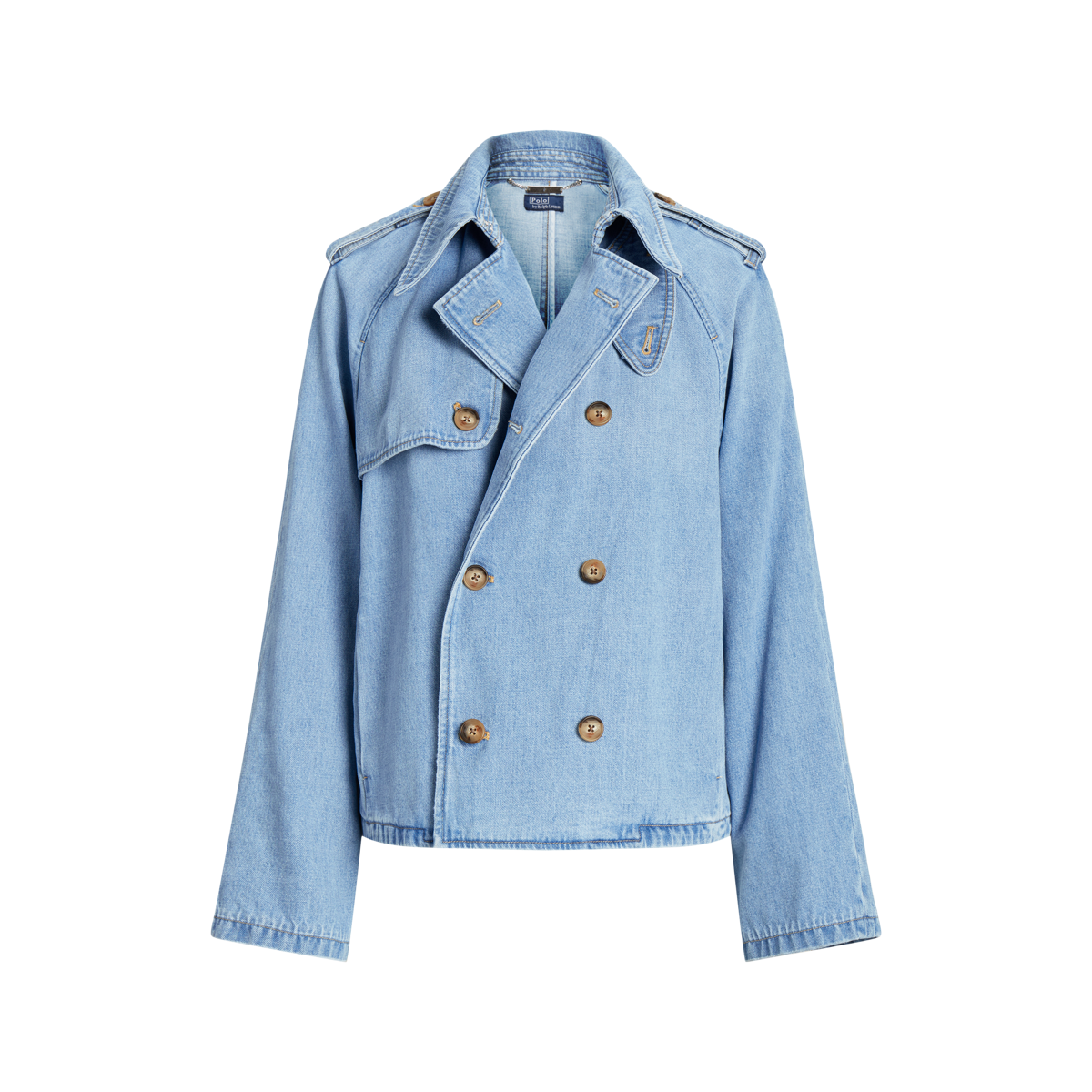 Oversize Boxy Fit Denim Trench Coat | Ralph Lauren
