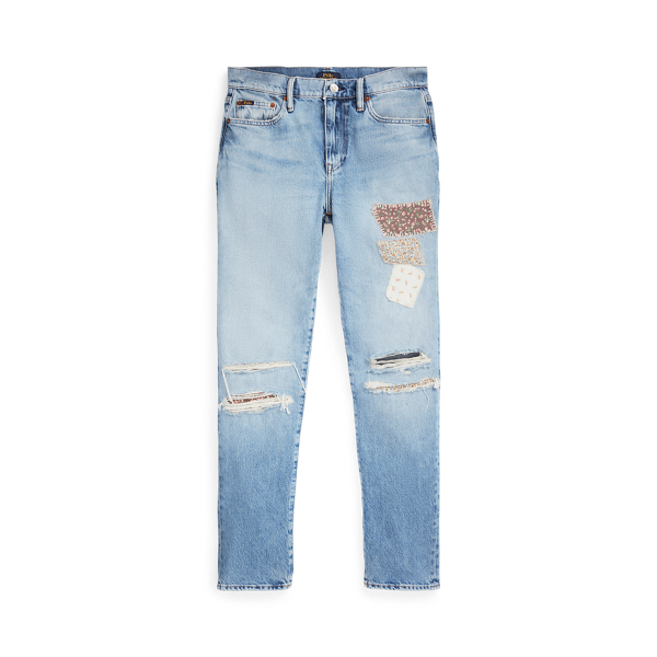 Patchwork Slim Tapered Jean Polo Ralph Lauren 1