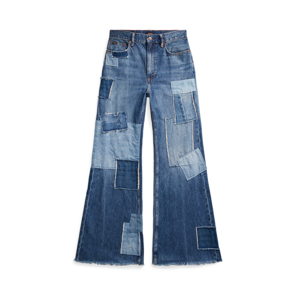 デニム・ジーパン Ralph Lauren SS24 Short and flared jeans (211890140 001) Stretch Skinny Jean | Ralph Lauren