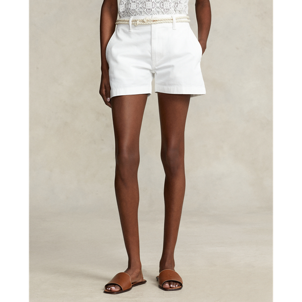 White Chino Short Polo Ralph Lauren 4