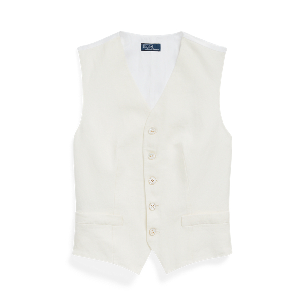 Weste mit Leinen-Vorderbahn Polo Ralph Lauren in 1