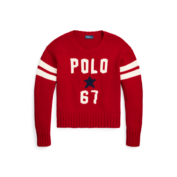 Pull Polo Ball motif en tricot intarsia Polo Ralph Lauren en 1