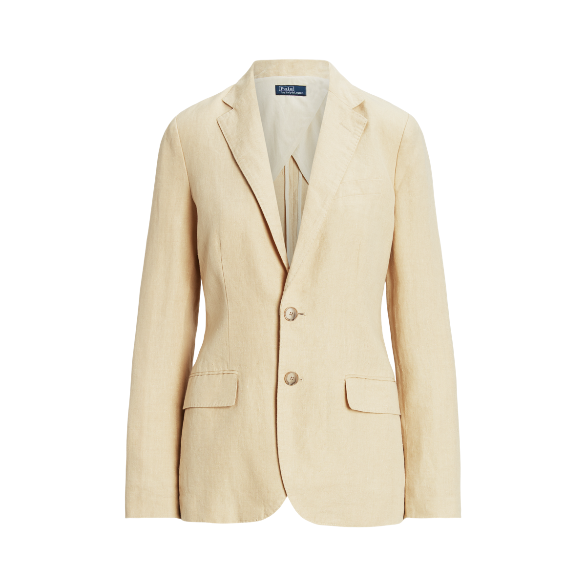 Ralph lauren linen blazer womens on sale