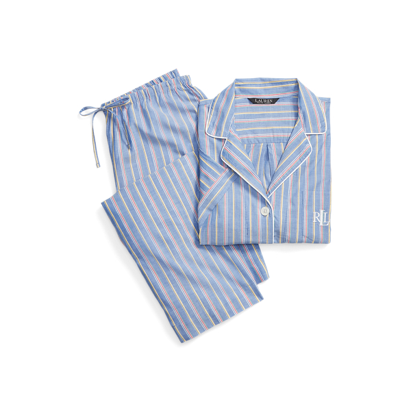 Pyjama ray&eacute; en linon et coton Lauren en 1