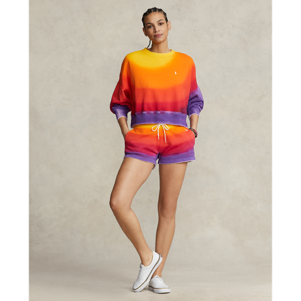 Multi Ombre French Terry Crewneck Pullover Polo Ralph Lauren 4