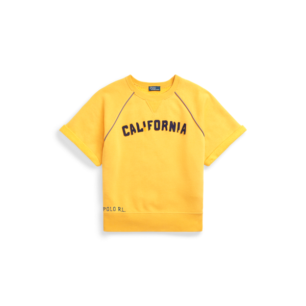 Logo Short-Sleeve Fleece Sweatshirt Polo Ralph Lauren 1