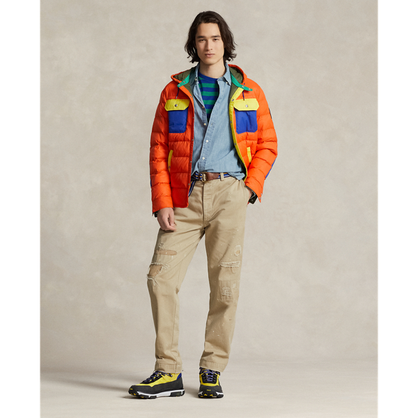 Colorblock Water-Repellent Hooded Jacket Polo Ralph Lauren 4