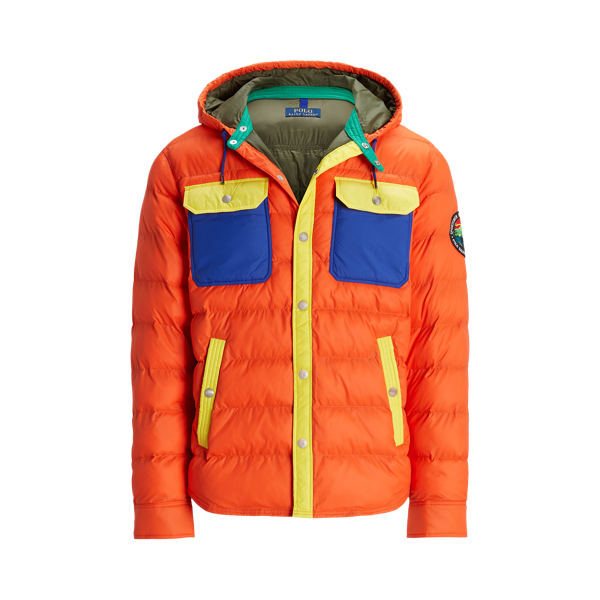 Colorblock Water-Repellent Hooded Jacket Polo Ralph Lauren 2