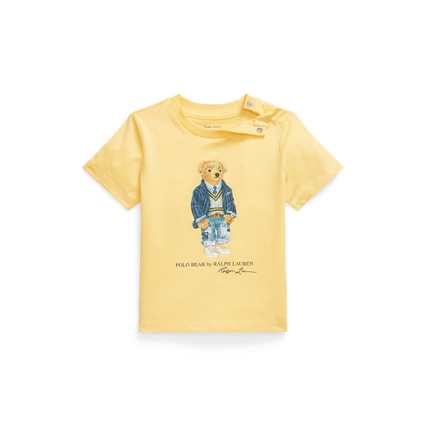 Polo Bear Cotton Jersey T-Shirt