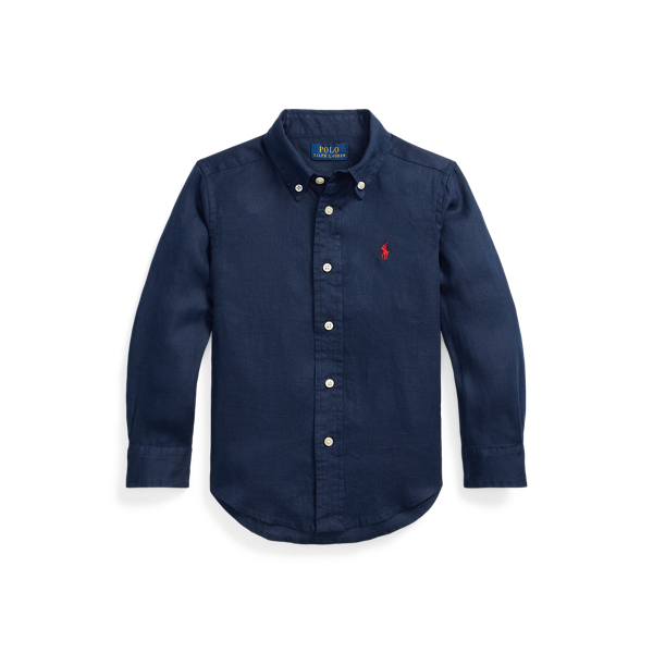 Camicia in lino Boys 1.5-6 Years in 1