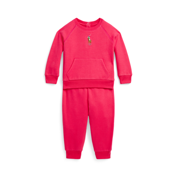 Fleece Sweatshirt &amp; Jogging Bottom Set