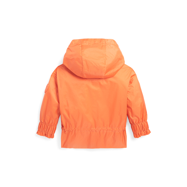 Veste basque r&eacute;sistante &agrave; l'eau ripstop Baby Girl en Orange de mai 2