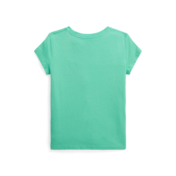 Logo-T-Shirt aus Baumwolljersey Girls 1.5-6.5 Years in Key-West-Gr&uuml;n 2