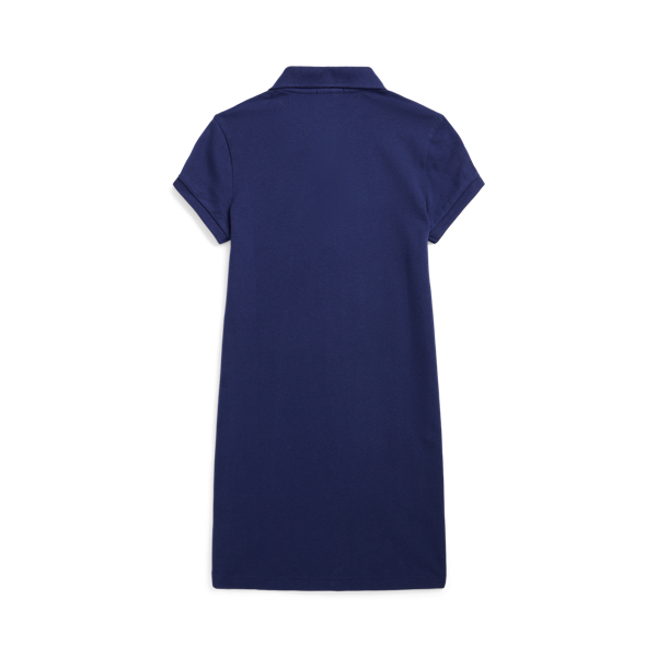 Polokleid aus Baumwollpiqu&eacute; Girls 7-14 Years in Frischwasser 2