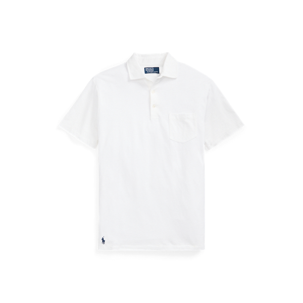 Custom Slim Fit Cotton-Linen Polo Shirt