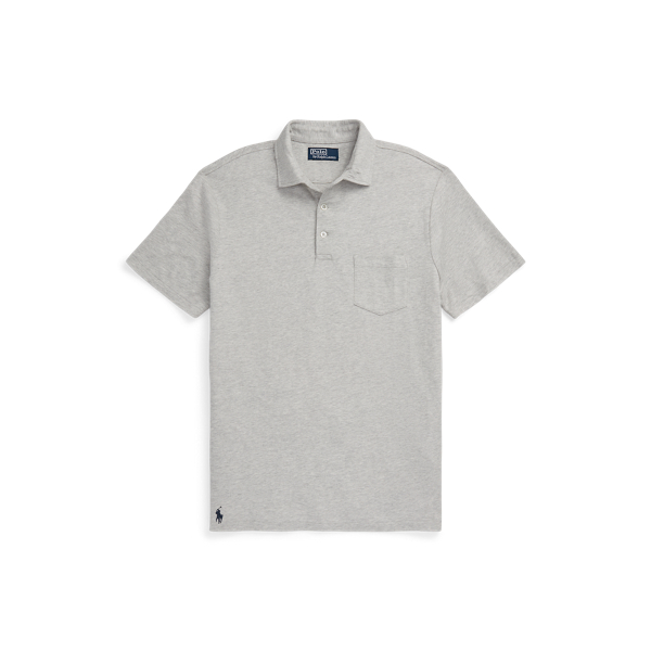 Custom-Slim-Fit Baumwoll-Leinen-Poloshirt Polo Ralph Lauren in 1
