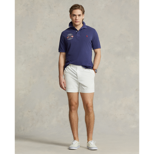 Boathouse Navy Classic Fit Flag-Embroidered Polo Shirt Polo Ralph Lauren 4