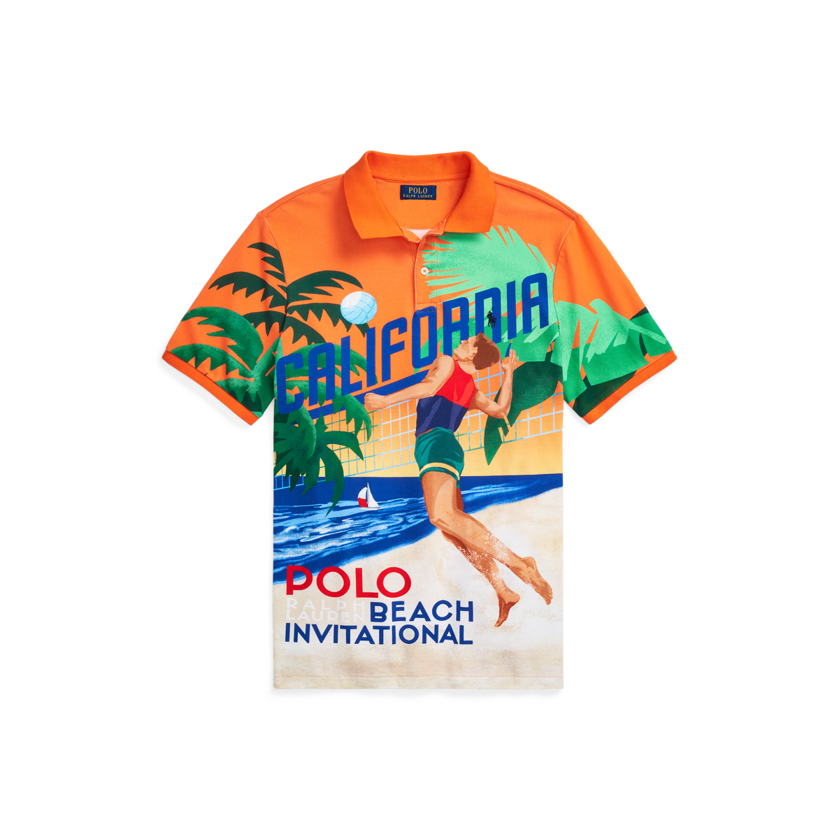 Classic Fit Volleyball Mesh Polo Shirt | Ralph Lauren