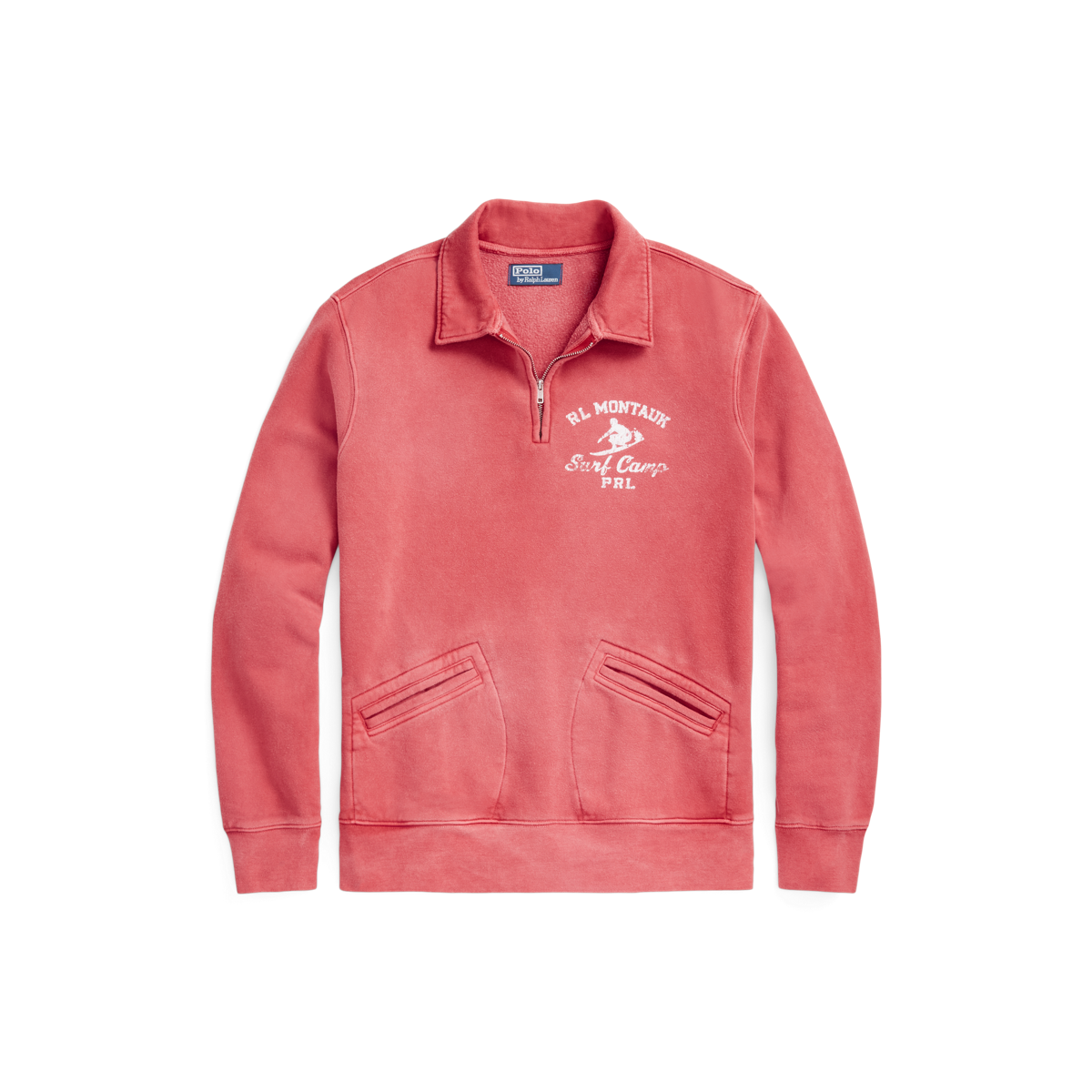 Fleece Graphic Collared Sweatshirt | Ralph Lauren