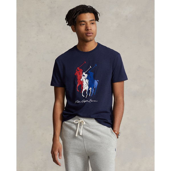 Polo Ralph Lauren Men's Classic-Fit ビックポニー T-Shirt Classic Fit Big Pony Jersey T-Shirt | Ralph Lauren