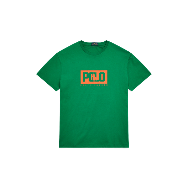 Hillside Green Classic Fit Logo Jersey T-Shirt Polo Ralph Lauren 2