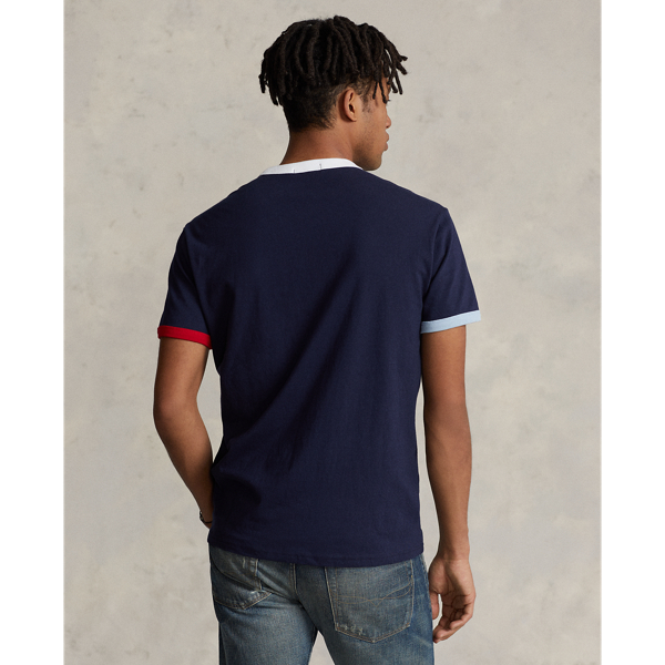 Custom Slim Fit Polo Bear Jersey T-Shirt | Ralph Lauren