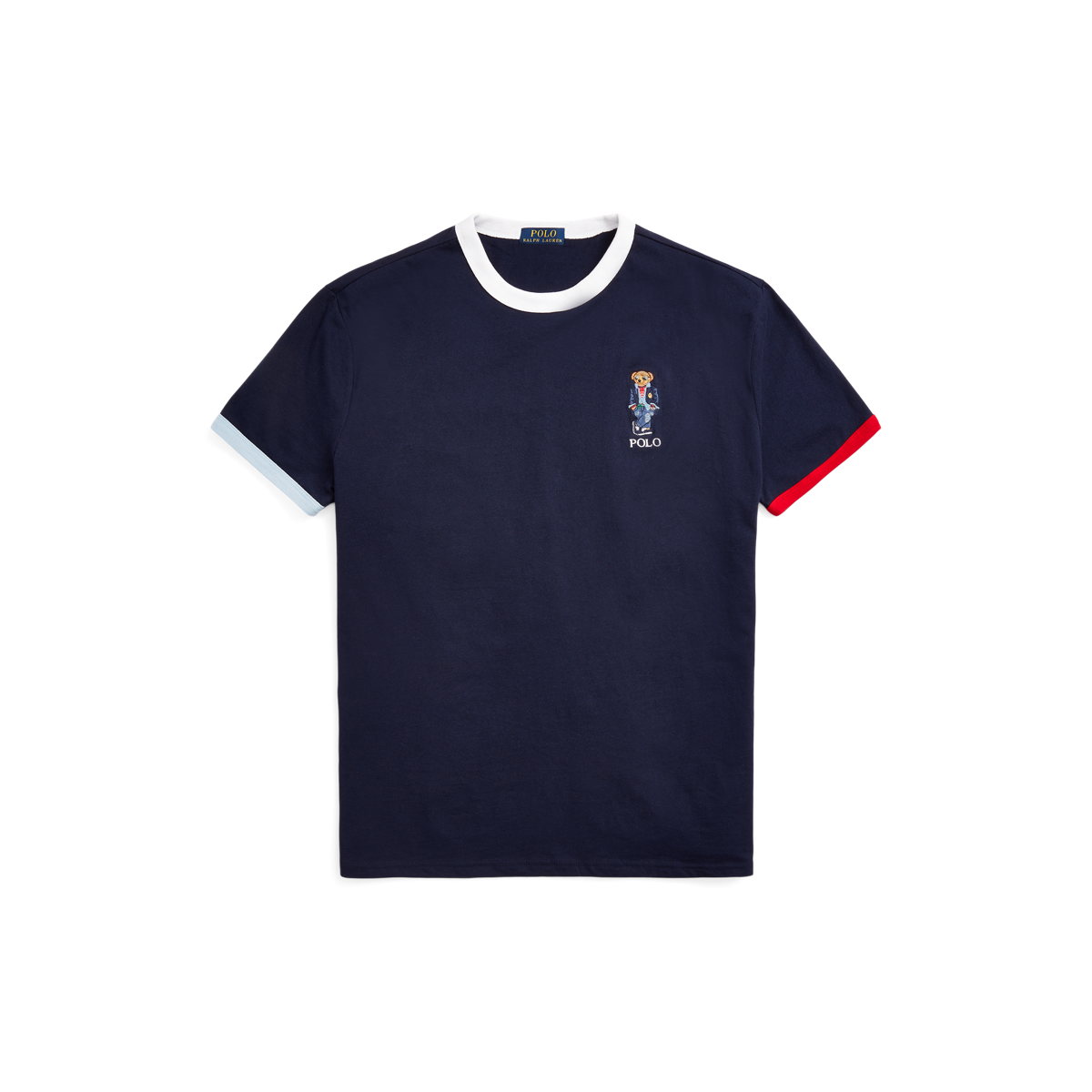 ■POLO RALPH LAUREN■ Custom Slim Fit Polo Bear Jersey T-Shi Custom Slim Fit Polo Bear Jersey T-Shirt for Men | Ralph
