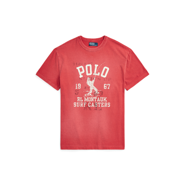 Classic Fit Jersey Graphic T-Shirt Polo Ralph Lauren 1