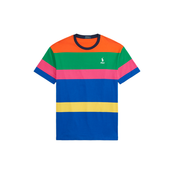 Classic Fit Striped Jersey T-Shirt