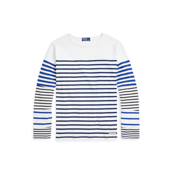 T-shirt ray&eacute; coupe classique en jersey Polo Ralph Lauren en 1