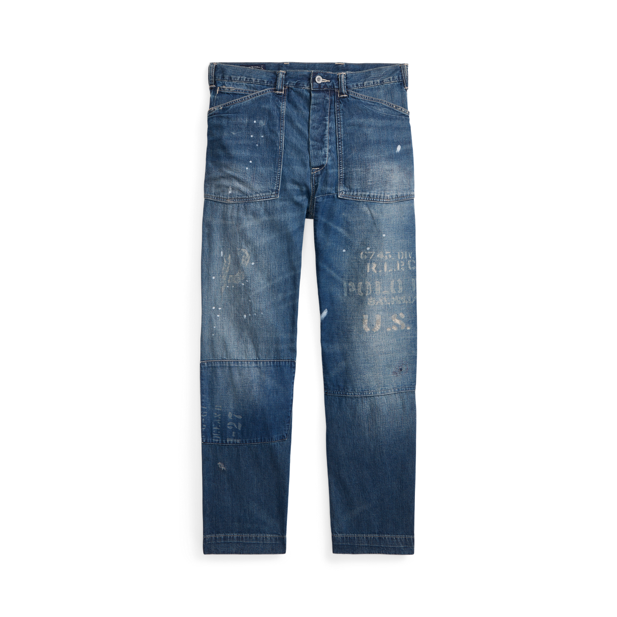 Ralph lauren distressed jeans online