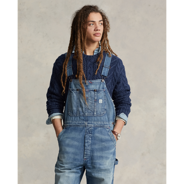 Rosemarch Faded Denim Overall Polo Ralph Lauren 4